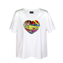 Load image into Gallery viewer, I LOVE BALI FITTED TEESHIRT
